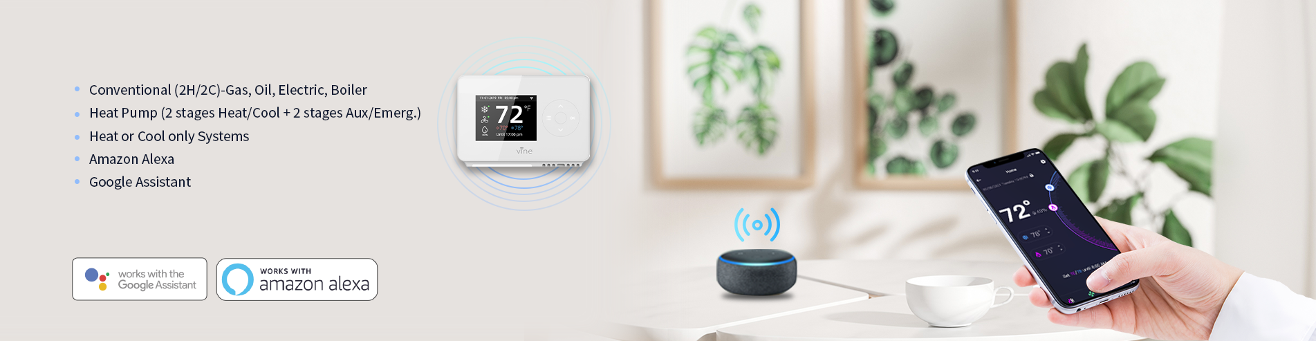 Wi-Fi Thermostat – Model TJ-225B