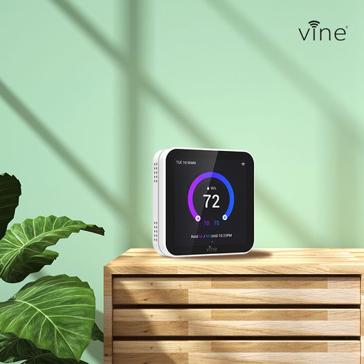 With the smart wifi thermostat, you'll enjoy a more comfortable home and save money on your energy bills. 