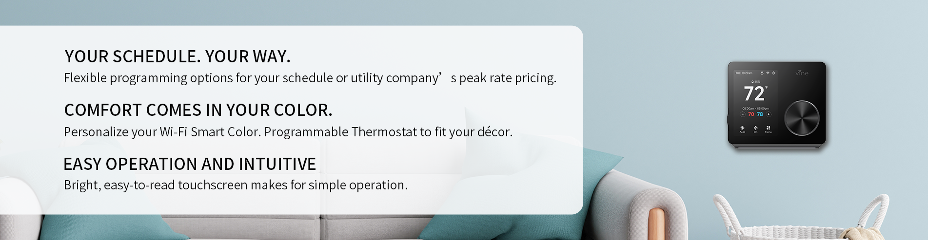 Wi-Fi Thermostat – Model ST300